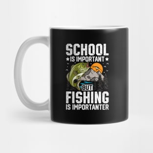 Fishing School Bass Fish Fisher Mug